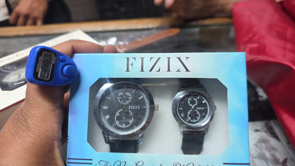 FIZIX Couple Watch Set (Men & Women)