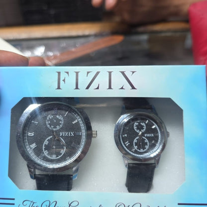 FIZIX Couple Watch Set (Men & Women)