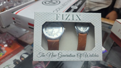 FIZIX Couple Watch Set (Men & Women)