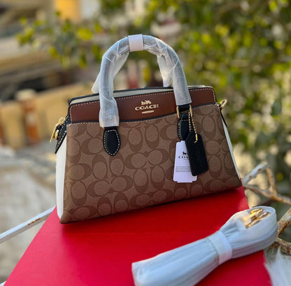 Classic Signature Structured Handbag for Women