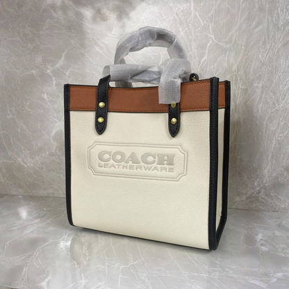 Elegant Luxe Contrast Tote Bag for Women