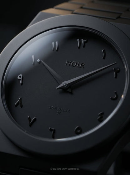 Stylight Noir Classic Watch – Timeless Elegance Edition