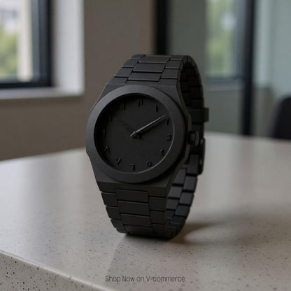 Stylight Noir Classic Watch – Timeless Elegance Edition